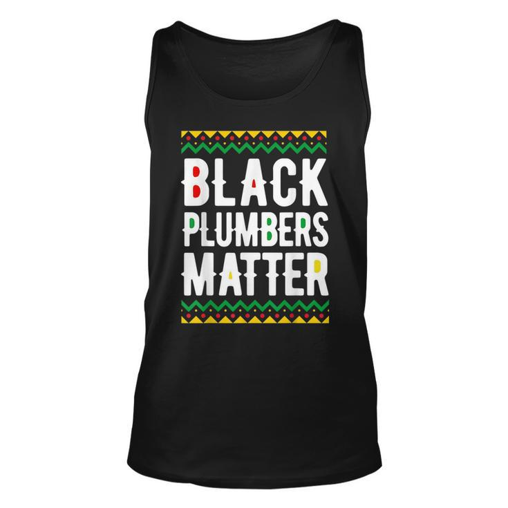 Black History Month  Black Plumbers Matter Pride  Unisex Tank Top