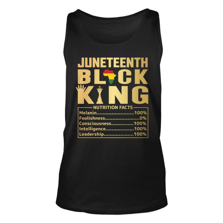 Black King Junenth 1865 Independence Day Black Pride Men   Unisex Tank Top