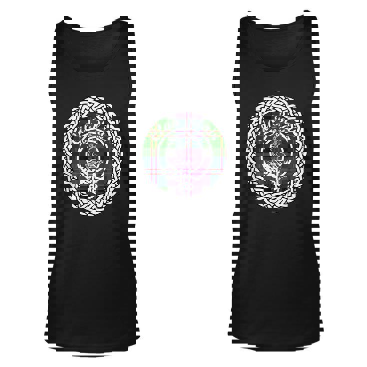 Blair Surname Last Name Scottish Clan Tartan Badge Crest Last Name Tank Top