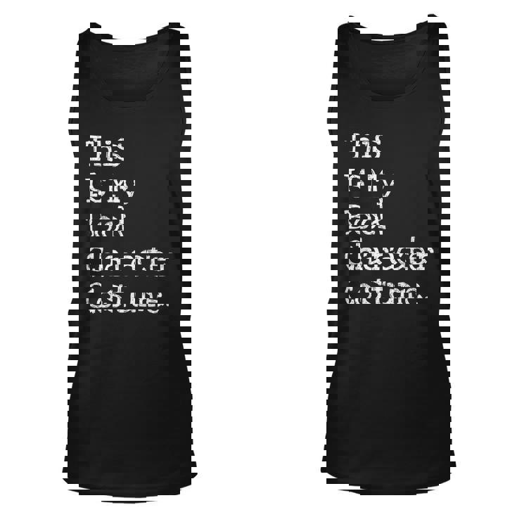 This Is My Book Character Costume Halloween Halloween Tank Top