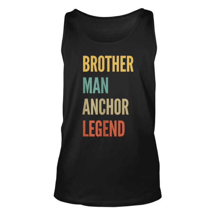 Brother Man Anchor Legend  Unisex Tank Top