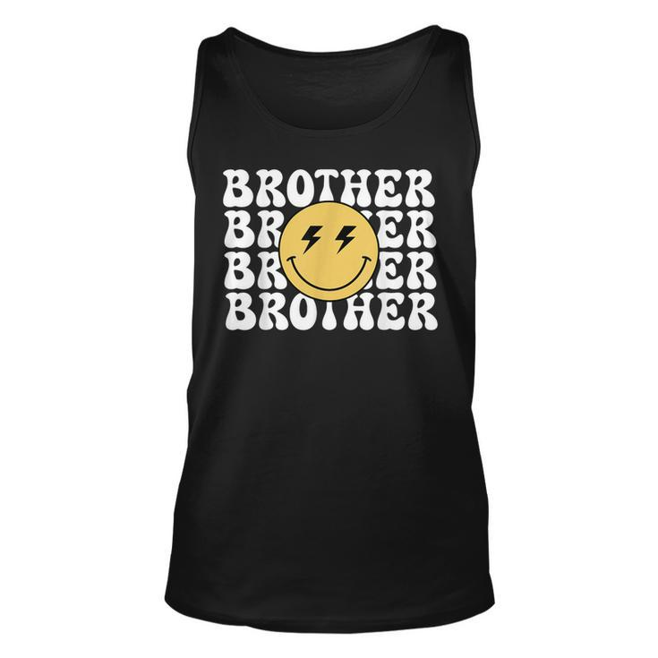 Brother One Happy Dude Birthday Theme Family Matching Tank Top