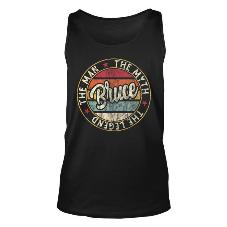 Bruce The Man The Myth The Legend First Name Bruce Tank Top
