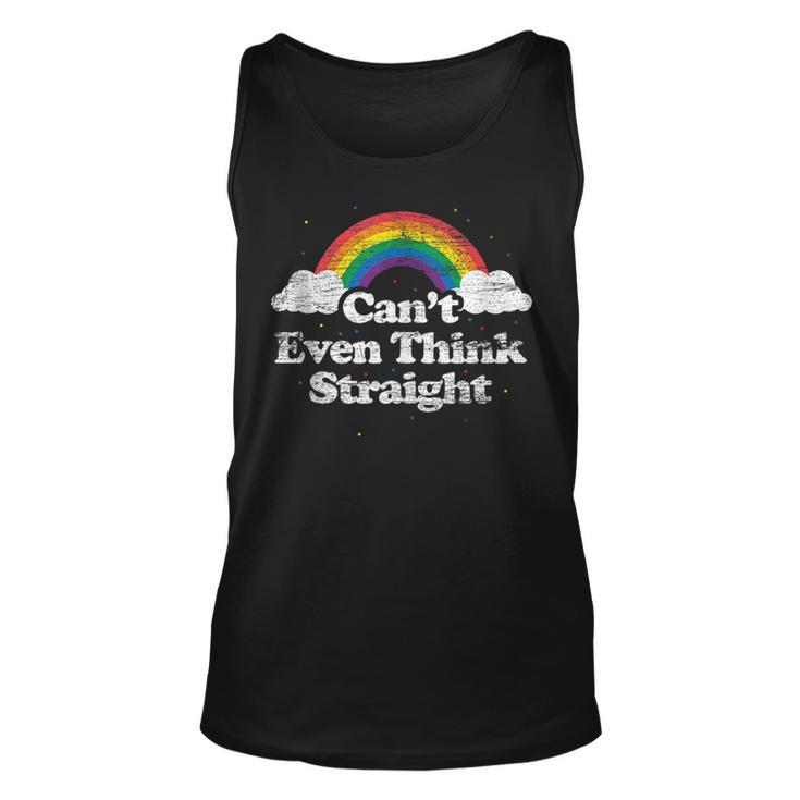 Cant Even Think Straight - Lgbt Gay Pride Month Lgbtq  Unisex Tank Top