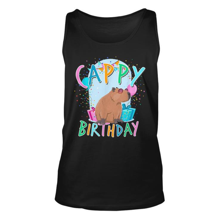 Capybara Birthday Party Capybaras For Girls And Boys For Capybara Lovers Tank Top