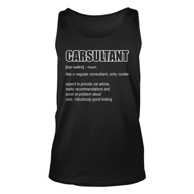 For Car Guy Cars Mechanic & Fans Of Car Wash Carguy Tank Top