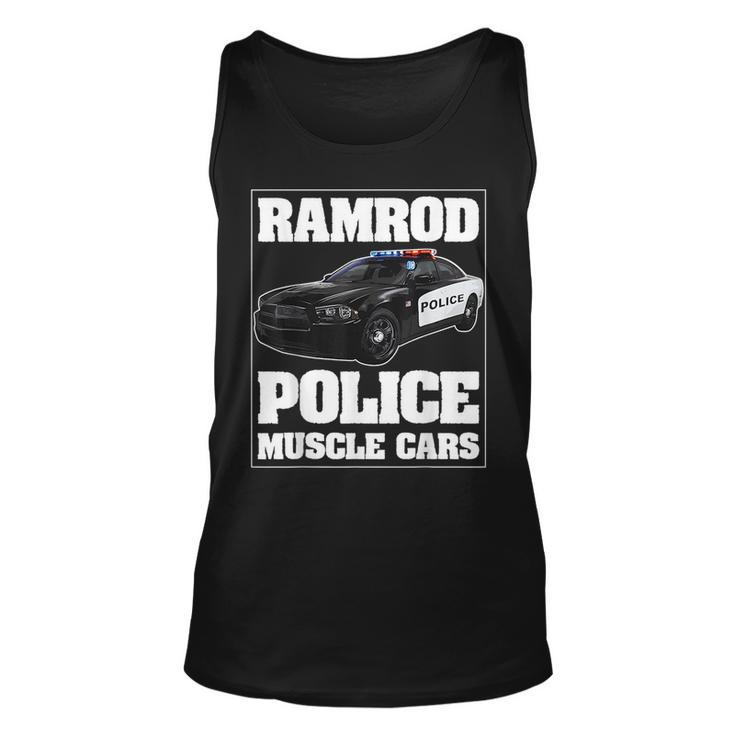 Car Ramrod Police Muscle Cars Say Car Ramrod Troopers Cars Tank Top