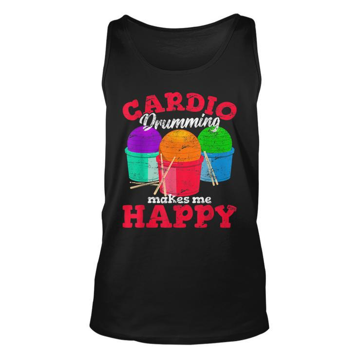 Cardio Drumming Squad Workout Gym Fitness Class Exercise Unisex Tank Top