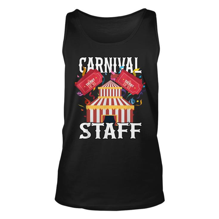 Carnival Staff Circus Event Security Ringmaster Lover Cute  Unisex Tank Top