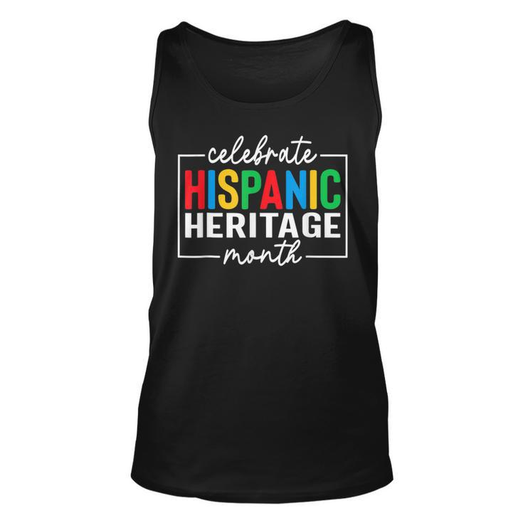 Celebrate Hispanic Heritage Month Latino American Tank Top