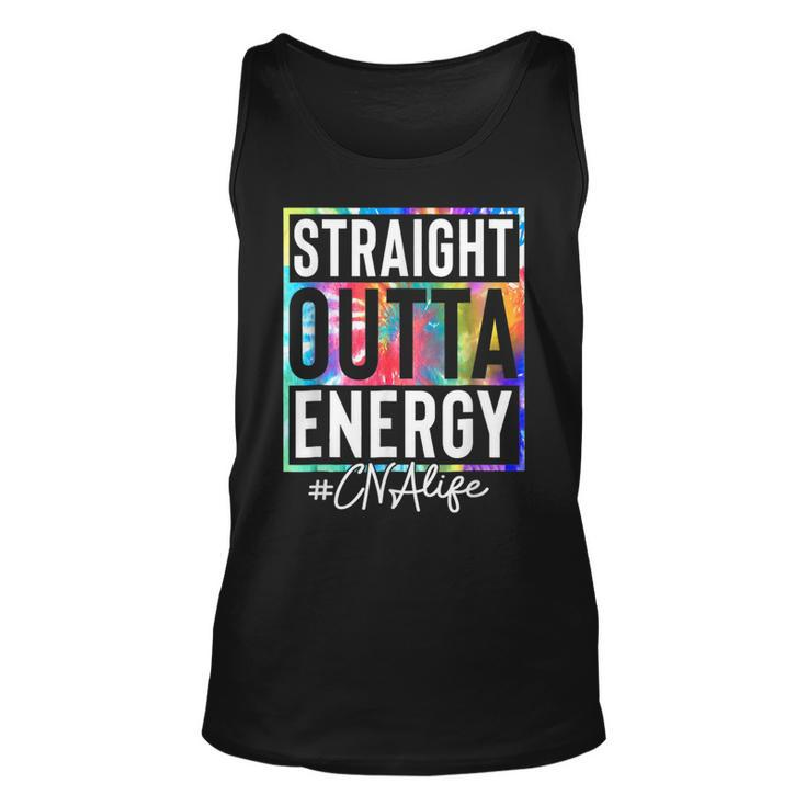 Certified Nursing Assistant Cna Life Straight Outta Energy  Unisex Tank Top