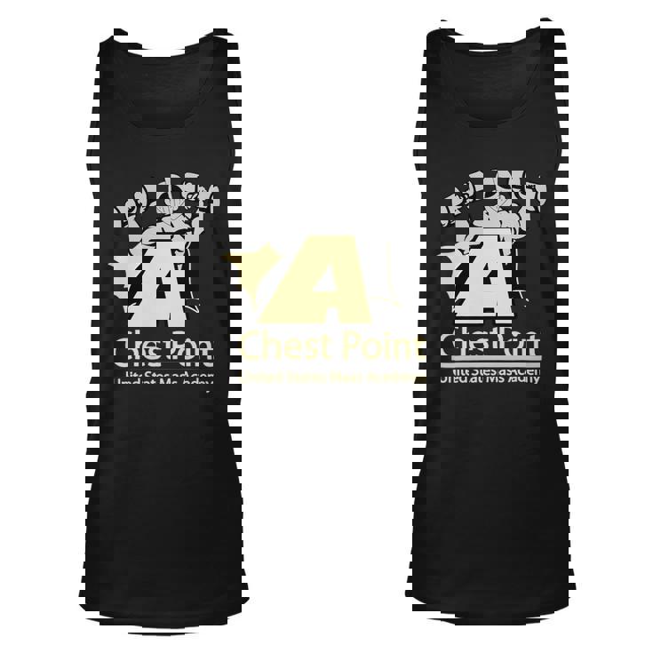 Chest Point Mass Academy Weightlifting Bodybuilding Gym Unisex Tank Top