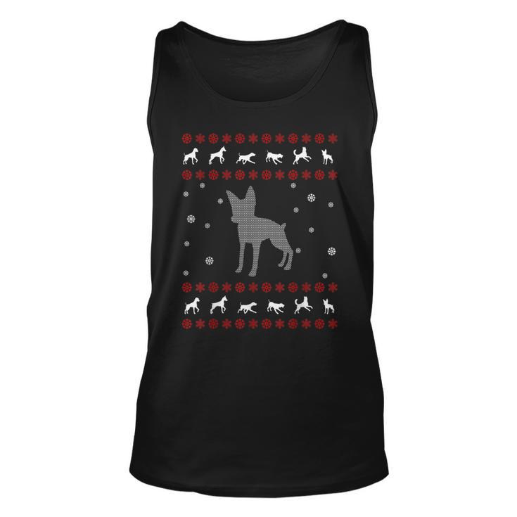 Chihuahua Ugly Christmas Sweater Christmas Tank Top