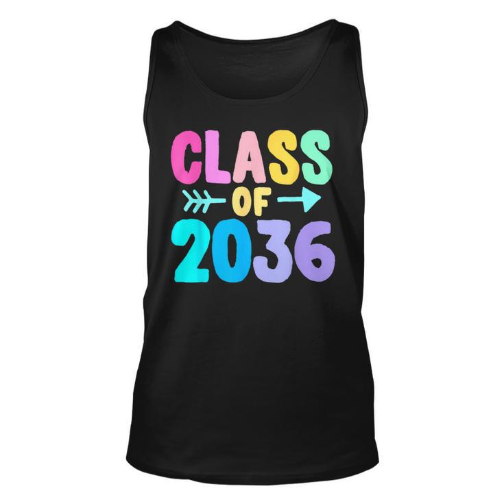 Class Of 2036 Graduation Grow With Me Tank Top