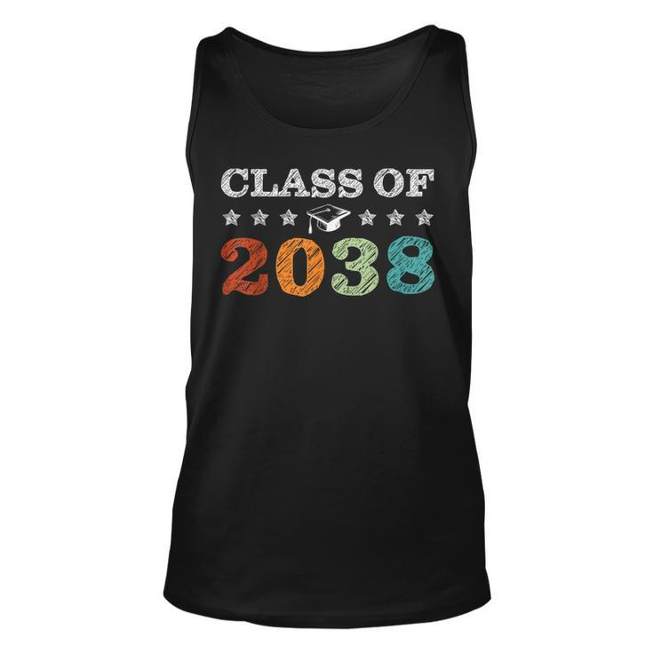 Class Of 2038 Grow With Me First Day School Back To School Tank Top