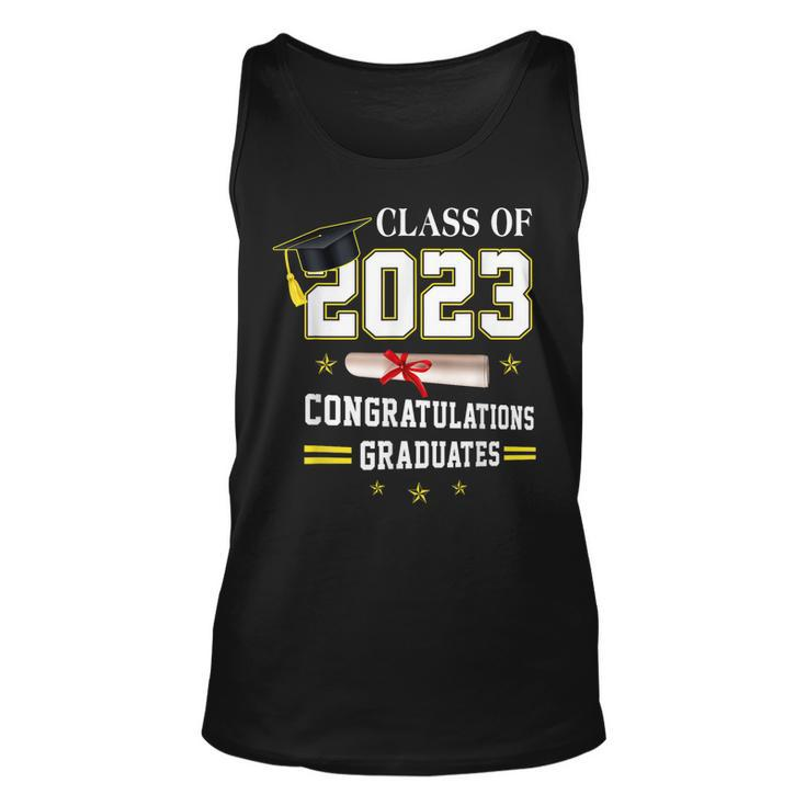 Class Of 2023 Congratulations Graduates Graduation Student Unisex Tank Top