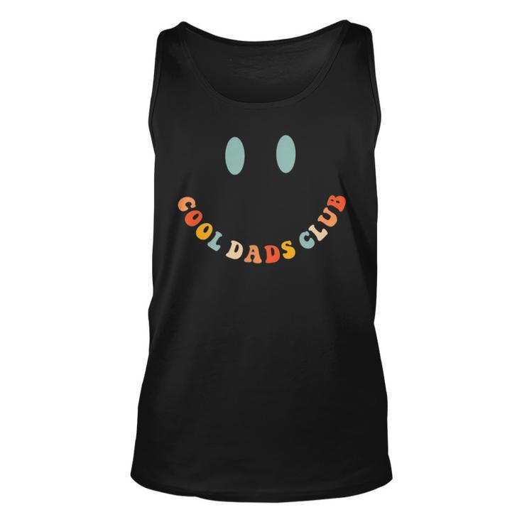 Cool Dads Club Funny Smile Colorful Funny Dad Fathers Day  Unisex Tank Top