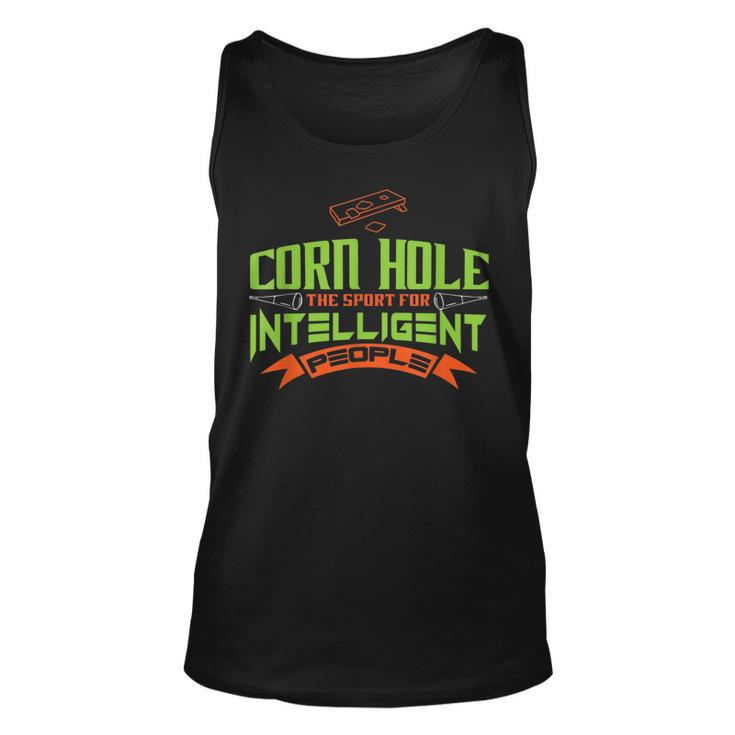 Corn Hole The Sport For Intelligent People T Corn Tank Top