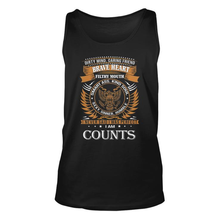 Counts Name Gift Counts Brave Heart V2 Unisex Tank Top