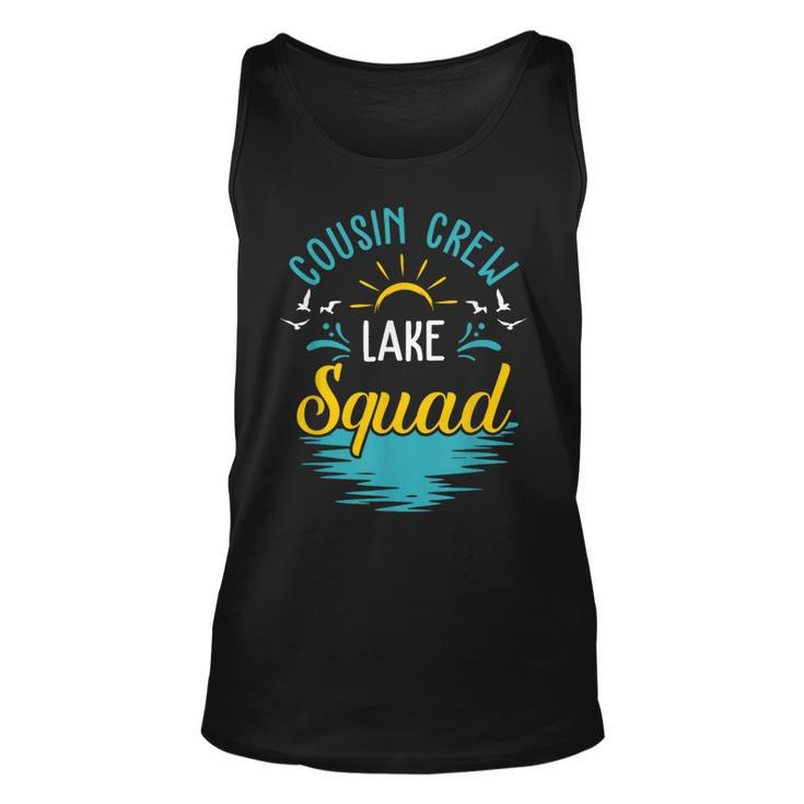 Cousin Crew Lake Squad Family Vacation Lake Trip Tank Top