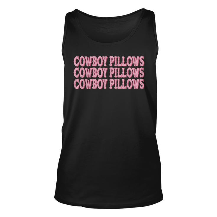 Cowboy Pillows Rodeo Western Country Southern Cowgirl Rodeo Tank Top