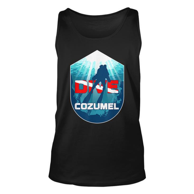 Cozumel Scuba Free Diving Snorkeling Mexican Vacation Gift  Unisex Tank Top