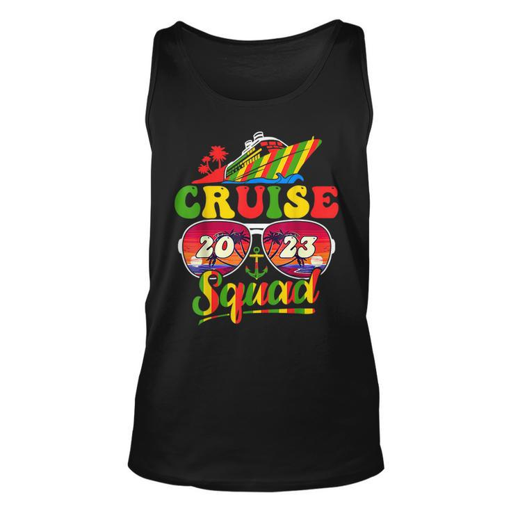 Cruise Squad 2023 Family Vacation Matching Family Junenth  Unisex Tank Top