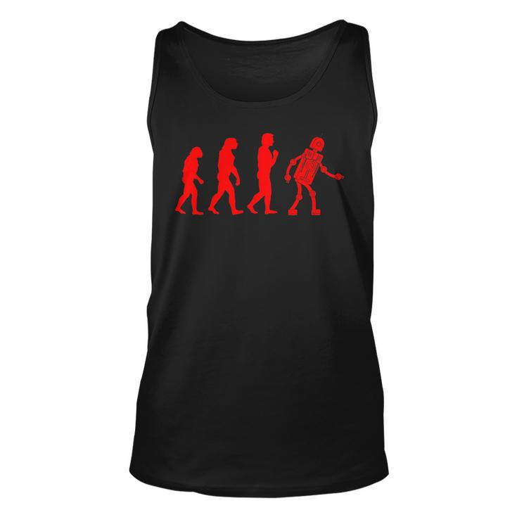 Cute Evolution To Robot Machine Electronics Lover Electronics Tank Top