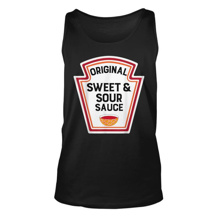 Cute Group Condiments Halloween Costume Sweet And Sour Sauce Tank Top