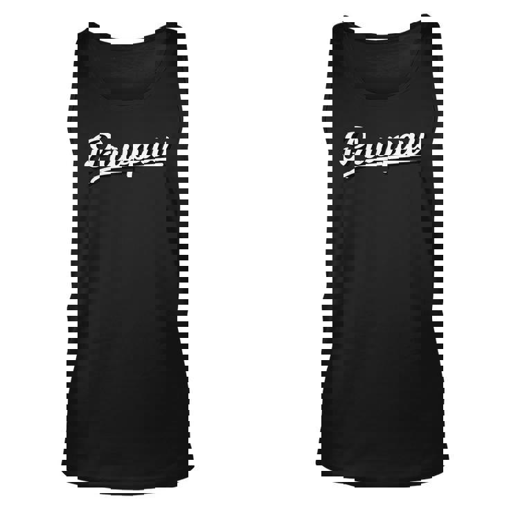 Cute Pawpaw Name Gift Idea For Grandpa Gift For Mens Unisex Tank Top