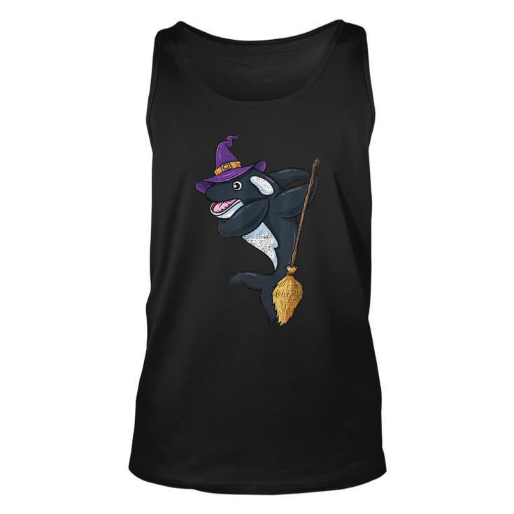 Dabbing Witch Halloween Orca Vintage Halloween Funny Gifts Unisex Tank Top