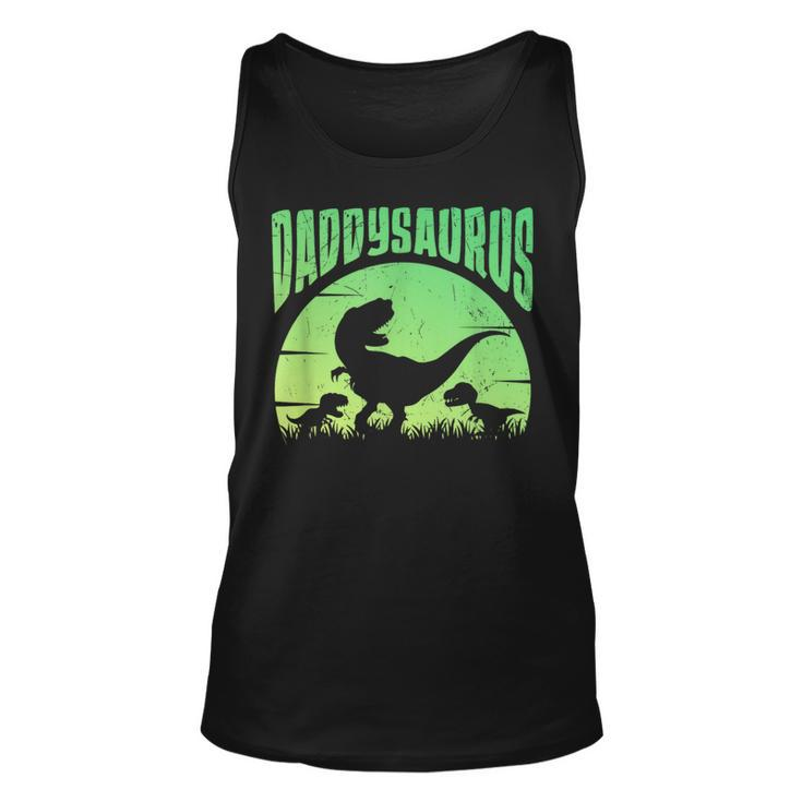 Daddysaurus Daddy T Rex Great Father’S Day Classic Tank Top