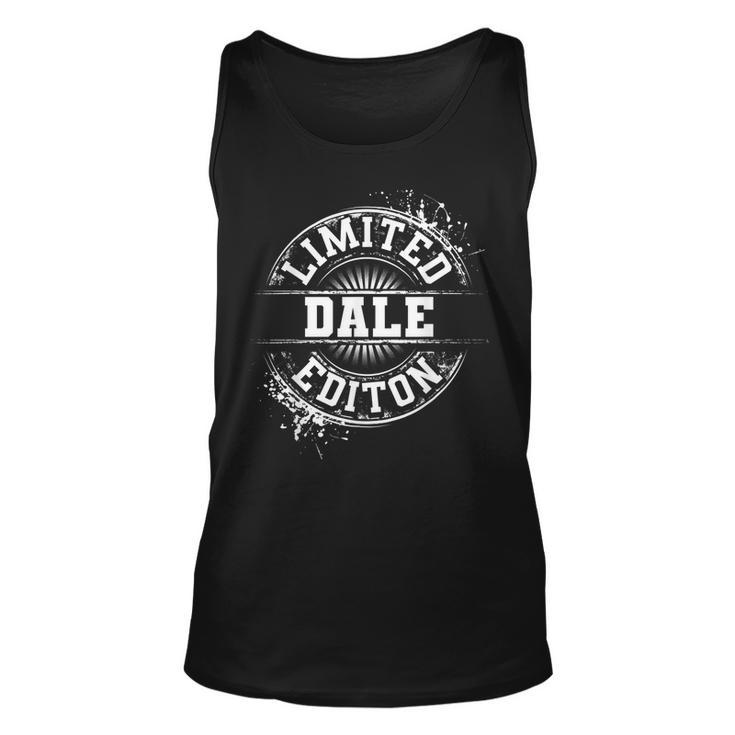 Dale Limited Edition Funny Personalized Name Joke Gift Unisex Tank Top