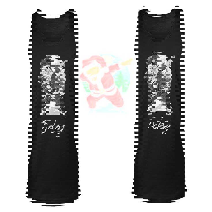 Daley Name Gift Santa Daley Unisex Tank Top
