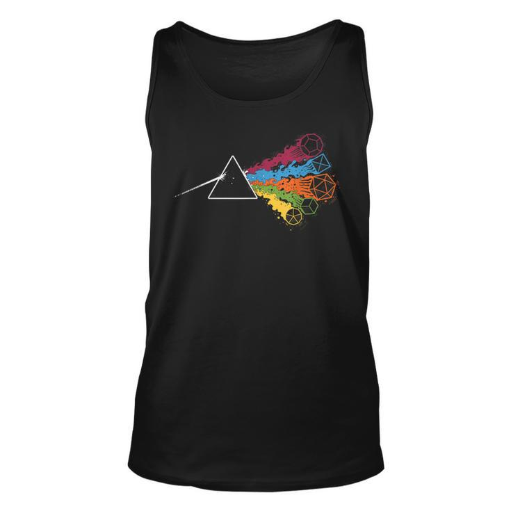Dark Side Of The Dices  Unisex Tank Top