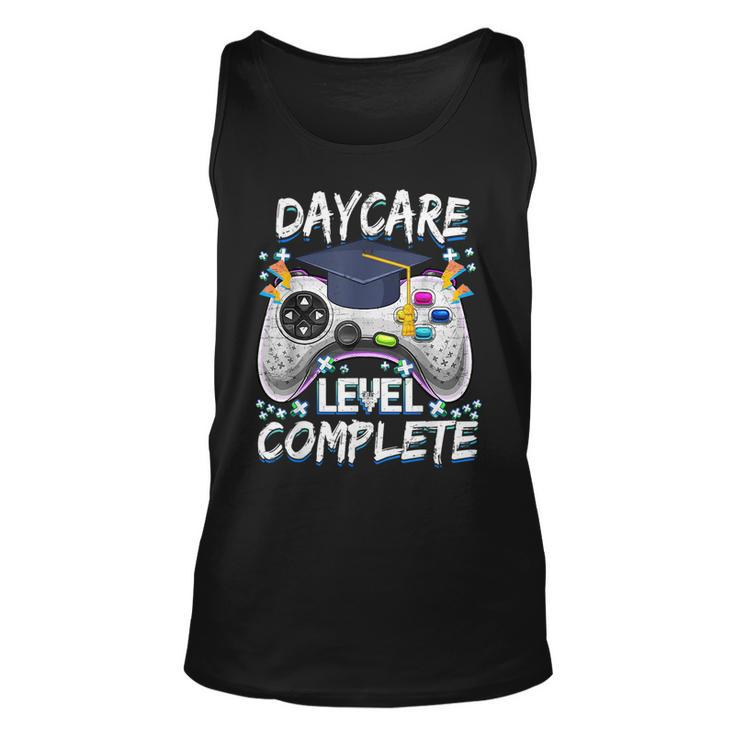 Daycare Level Complete Gamer Class Of 2023 Graduation  Unisex Tank Top