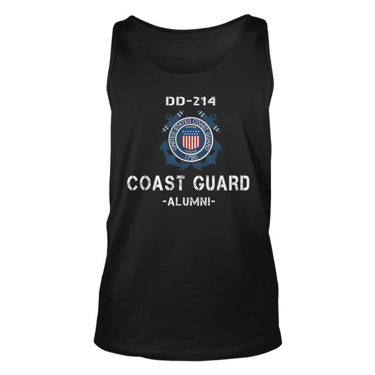Dd214 Uscg Us Coast Guard Veteran Vintage Veteran Tank Top