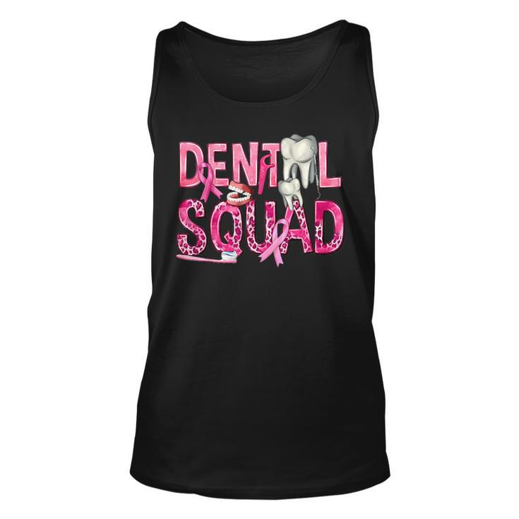 Dental Squad With Th Breast Cancer Awareness Warrior Tank Top