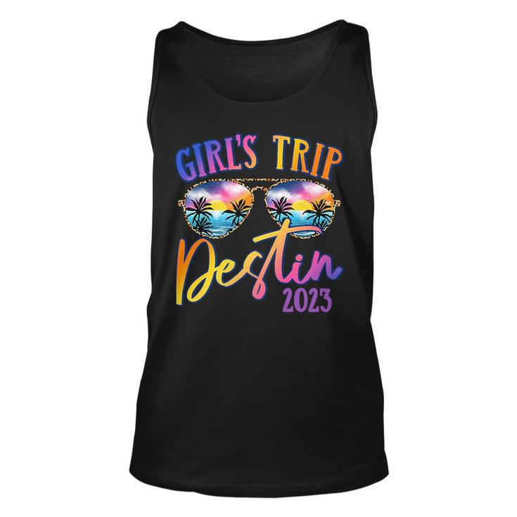 Destin 2023 Girls Trip Sunglasses Summer Girlfriend Unisex Tank Top