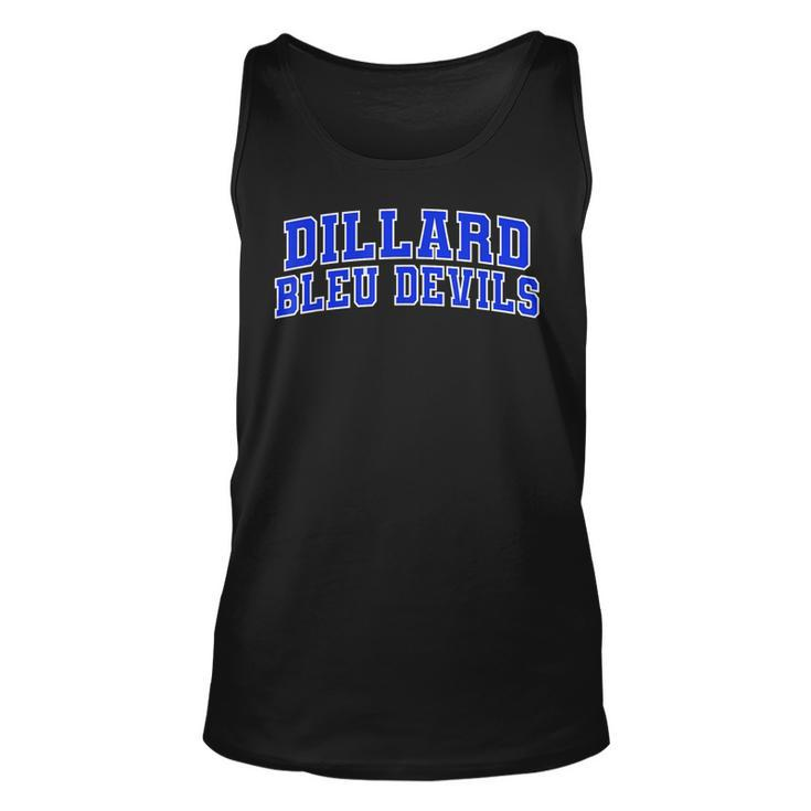 Dillard University Bleu Devils Wht01 Tank Top