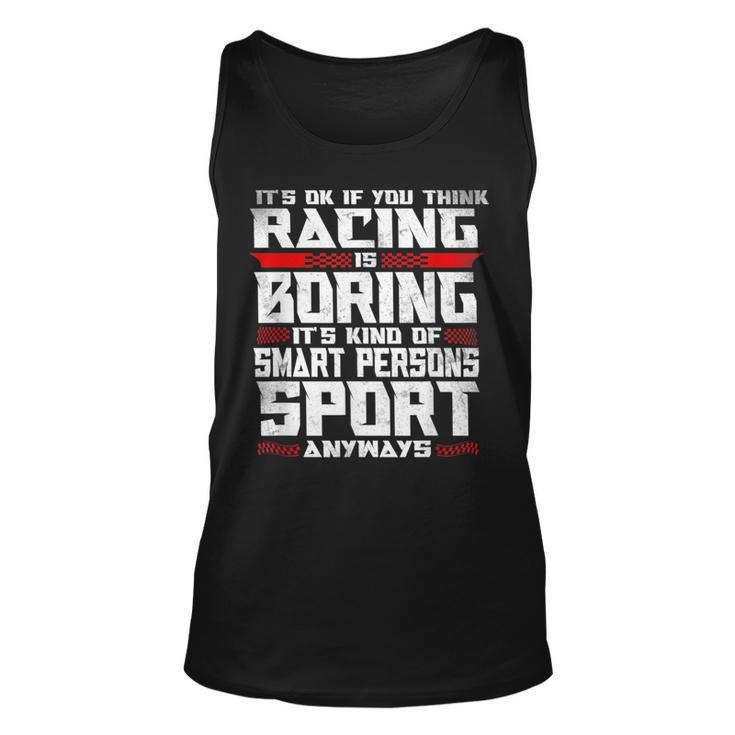 Dirt Track Racing Race Racing Funny Gifts Unisex Tank Top