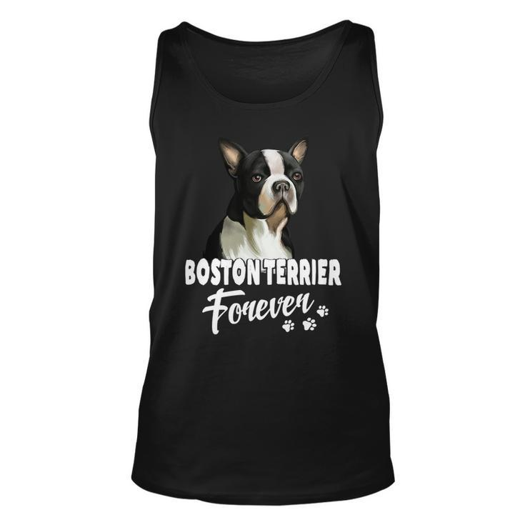 Dog Boston Terrier Dogs 365 Boston Terrier Forever Cute Dog Lover Gift Unisex Tank Top