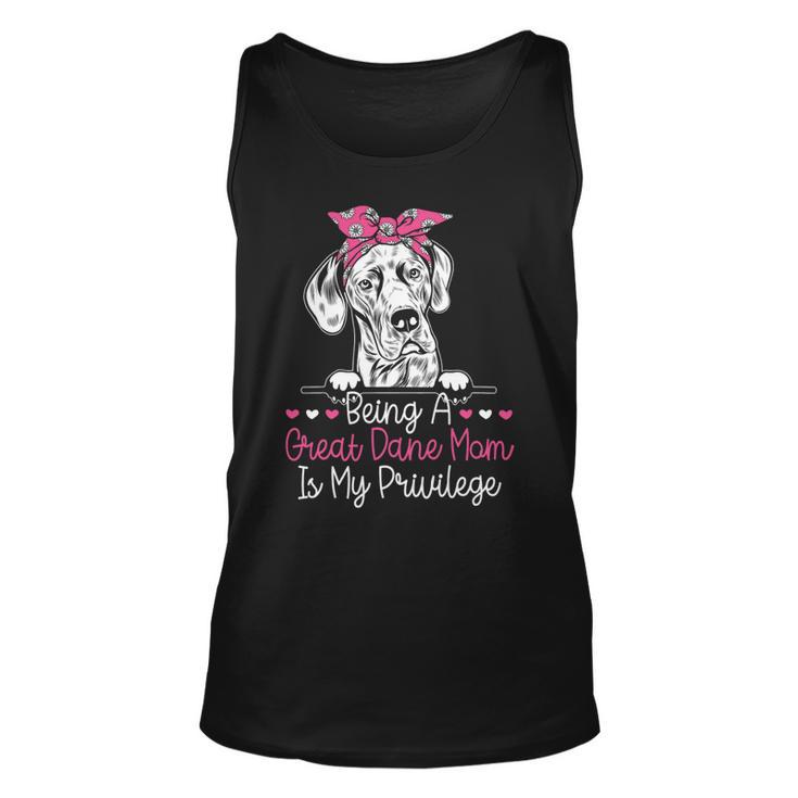 Dog Breeder Animal Mom Great Dane Mom Unisex Tank Top