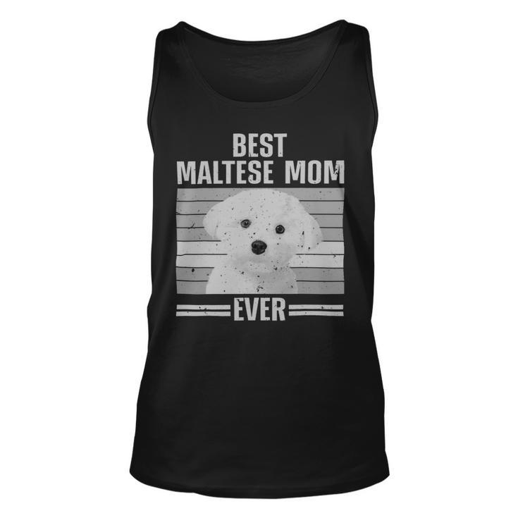Dog Maltese Cool Maltese Mom For Women Girls Dog Groomer Dog Lover Owner 3 Unisex Tank Top