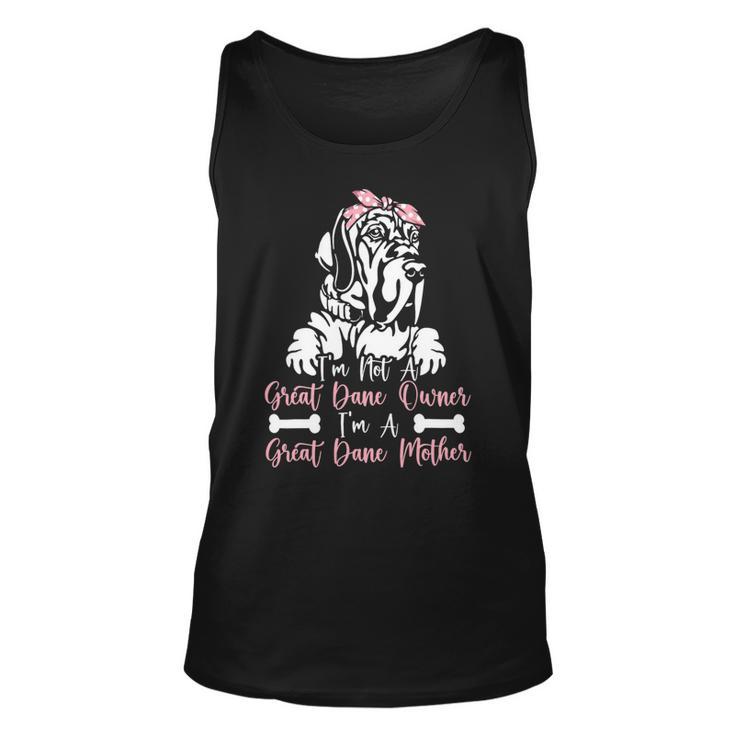 Dog Owner Dog Breed Mom Great Dane Mom Unisex Tank Top