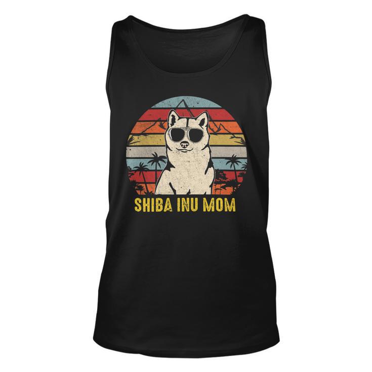 Dog Shiba Inu Womens Vintage Shiba Inu Mom Mothers Day Dog Lover Unisex Tank Top