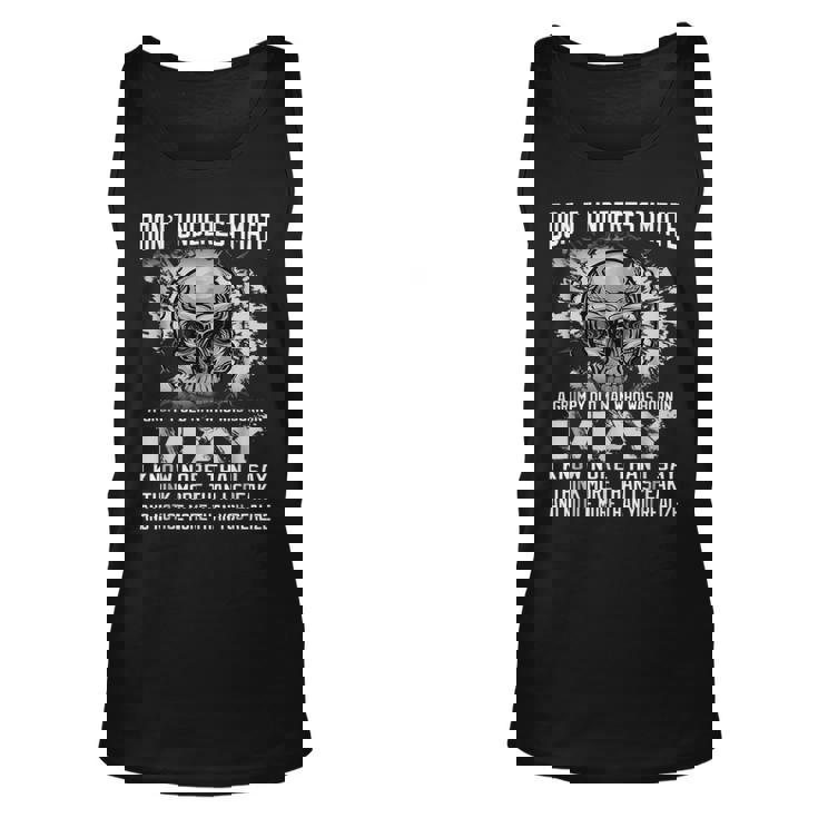 Dont Underestimate A Grumpy Old Man Who Was Born In May Old Man Tank Top