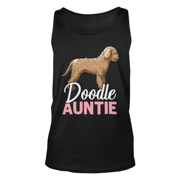 Doodle Auntie Goldendoodle Dog Lover Puppy Paw Love Unisex Tank Top