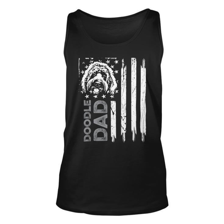 Doodle Dad Funny Goldendoodle Daddy Unisex Tank Top