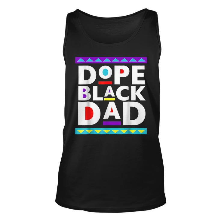 Dope Black Dad Junenth 1865 African American Father Men  Unisex Tank Top